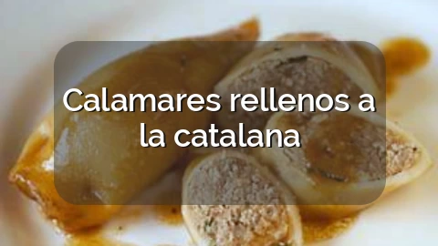 Calamares rellenos a la catalana
